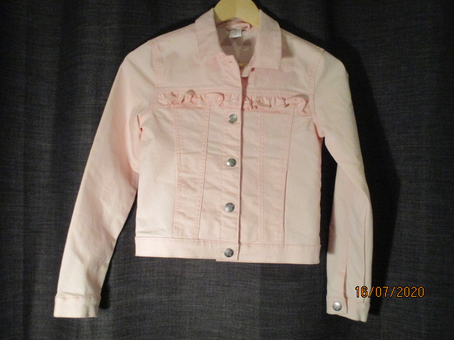 pink denim jacket target